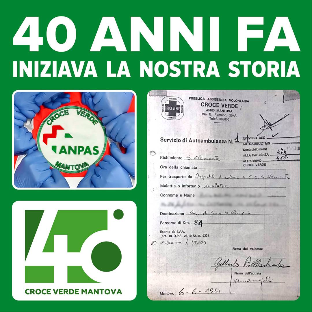 40 anni fa iniziava la nostra storia