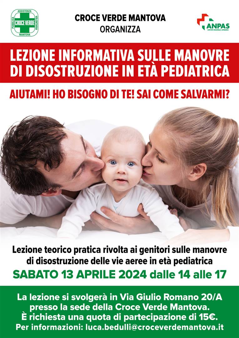 13 APRILE Lezione Disostruzione in et&#224; pediatrica