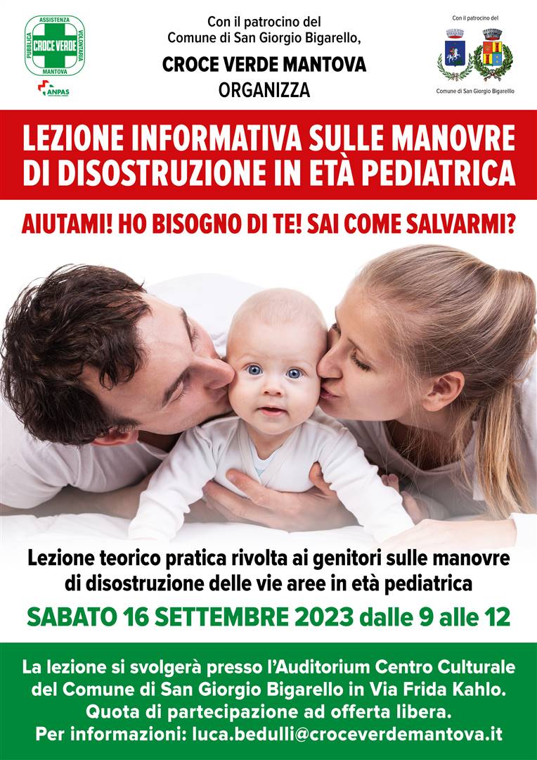 16 SETTEMBRE Lezione Disostruzione in et&#224; pediatrica